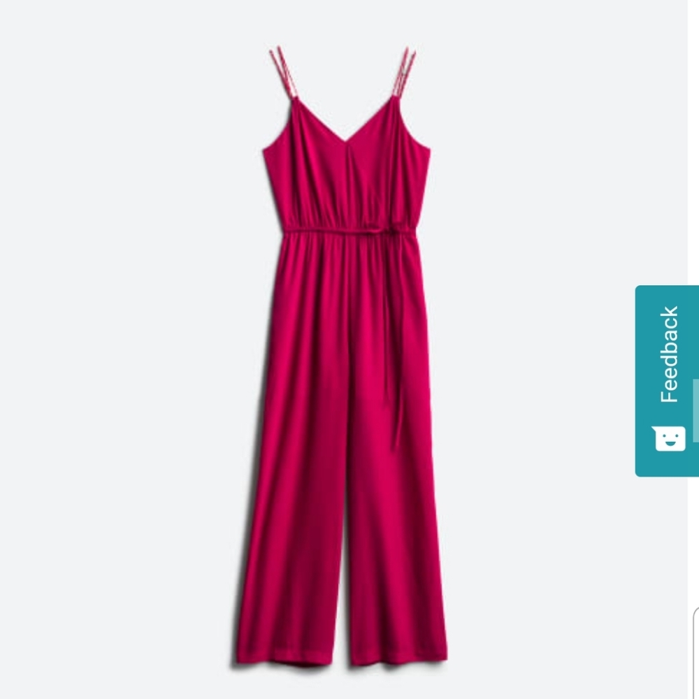 Skies are Blue Violetta Tie Front Knit Jumpsuit